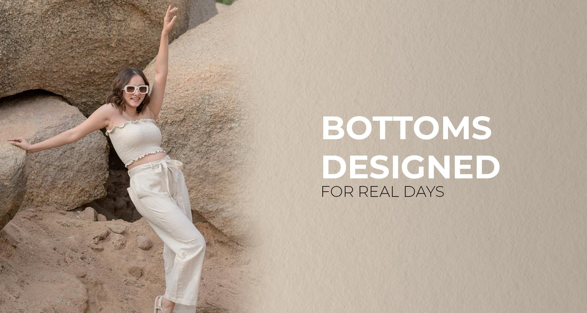 8 Bottoms Every Woman Should Own, Cotton Staples from bAbli