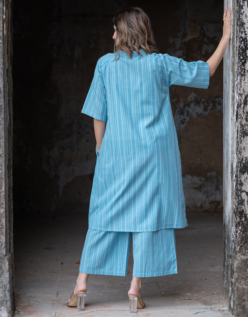 Airy Blue Co-ord Set