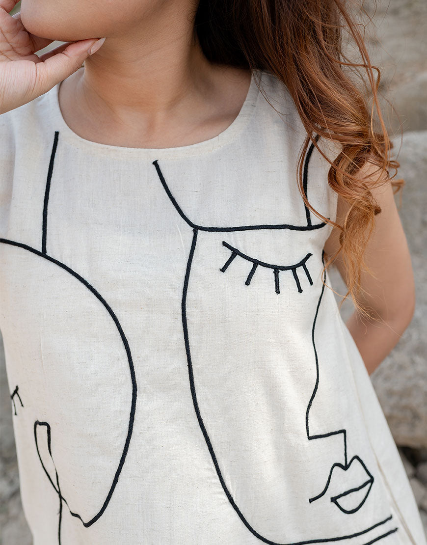 Artsy Khadi Dreamy Dress
