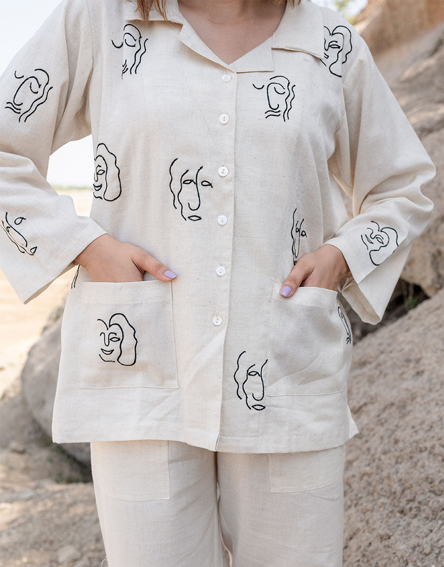 Artsy Khadi Moody Shirt