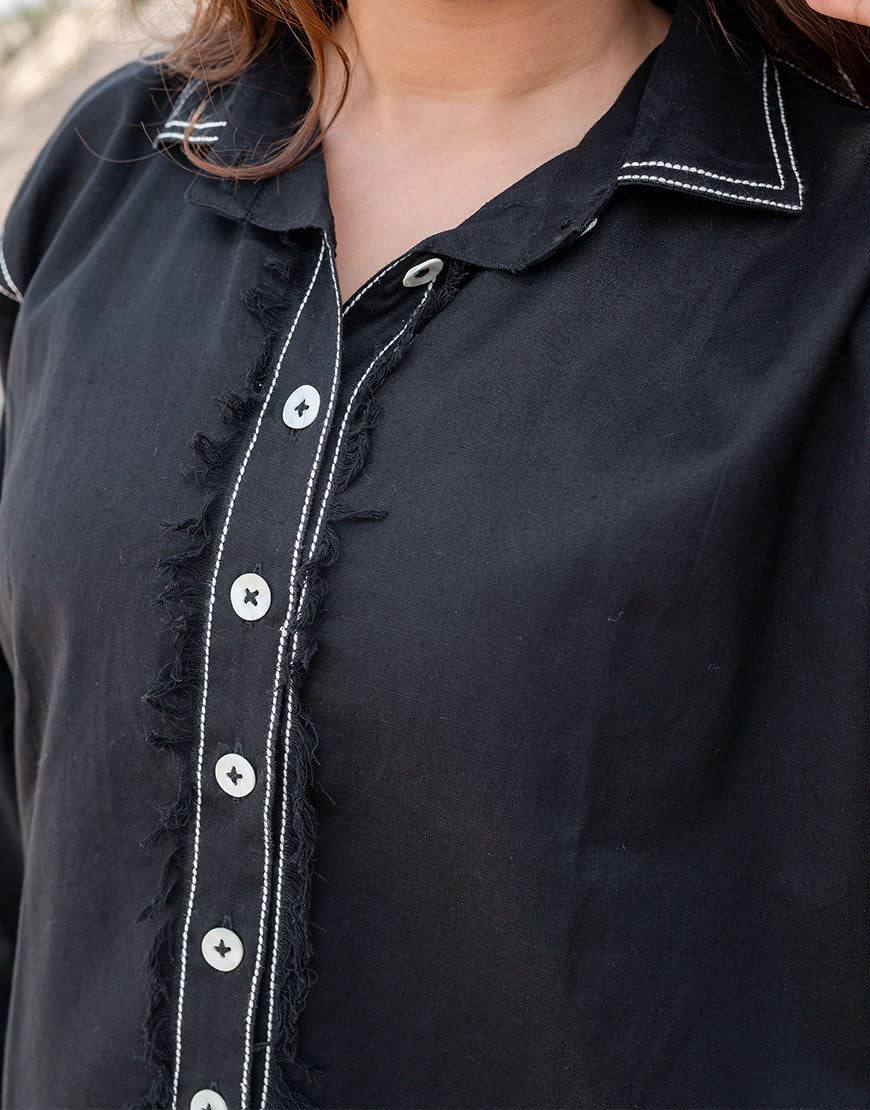 Artsy Black Sassy Jacket