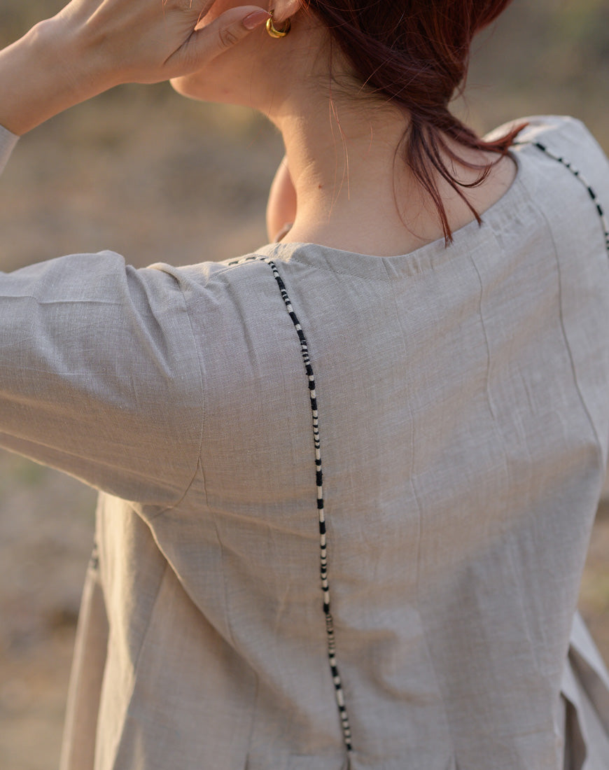 Ash Grey Top