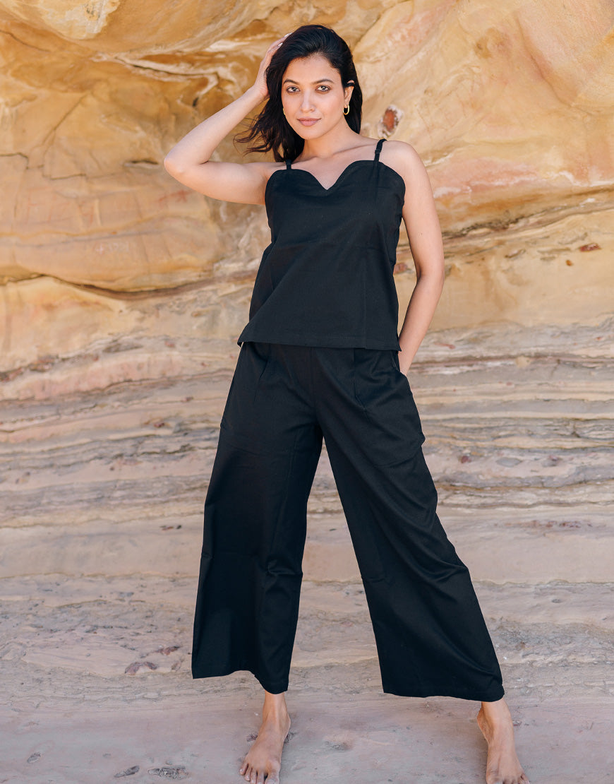 Royal Black Camisole