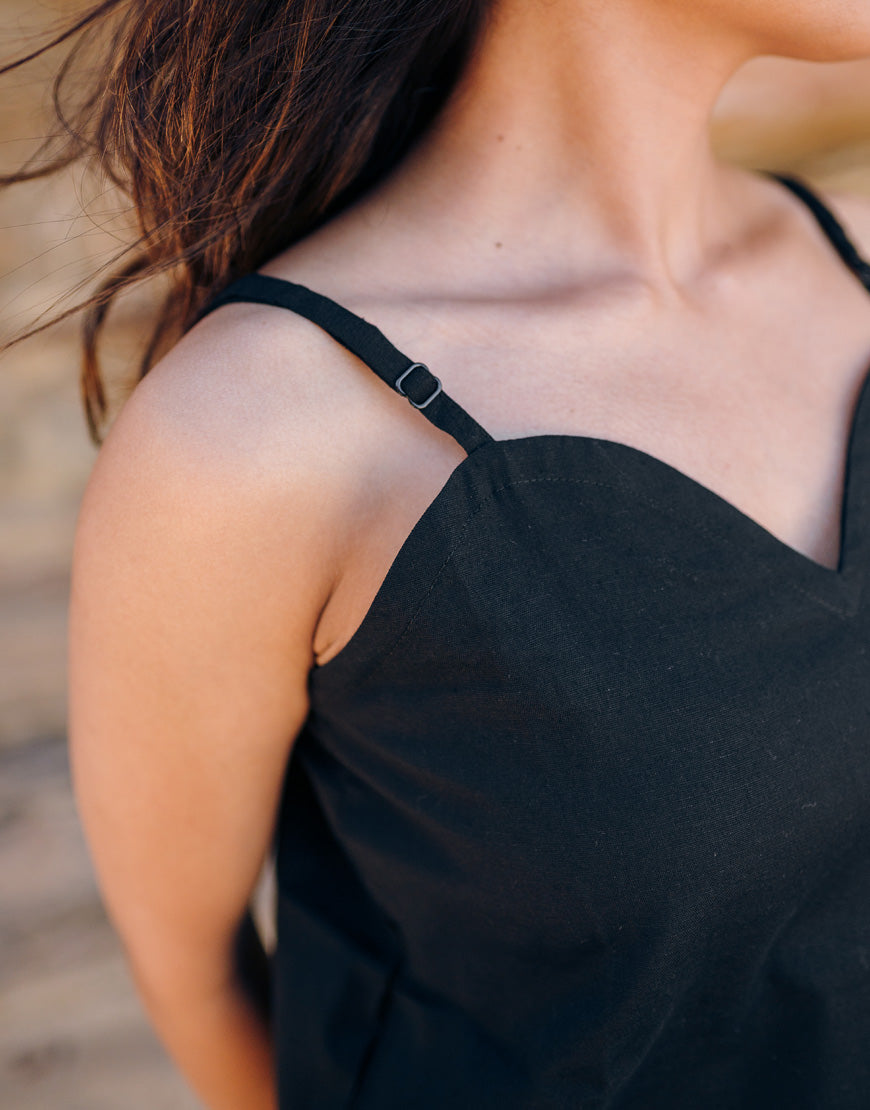 Royal Black Camisole