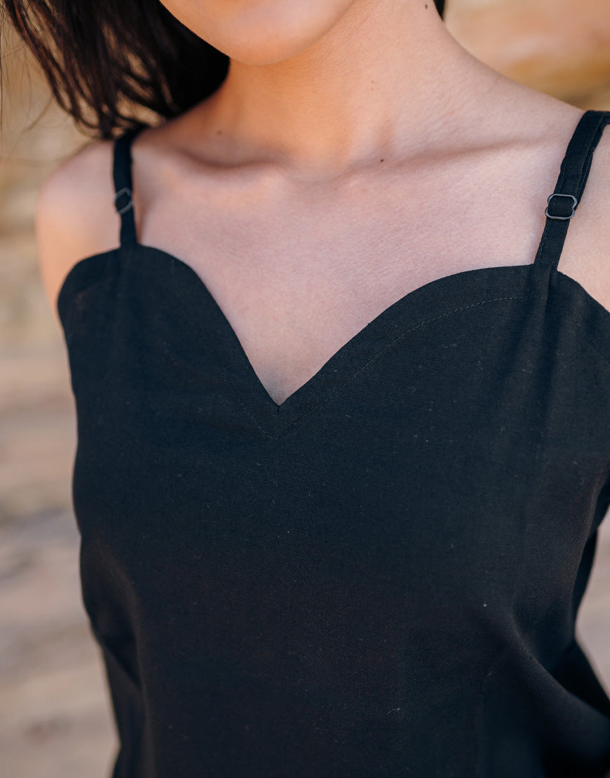 Royal Black Camisole