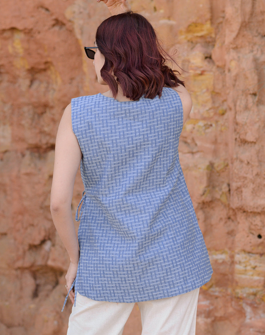 Blissful Blue Top
