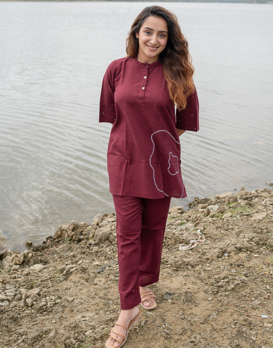 Burgundy Berry Co-ord