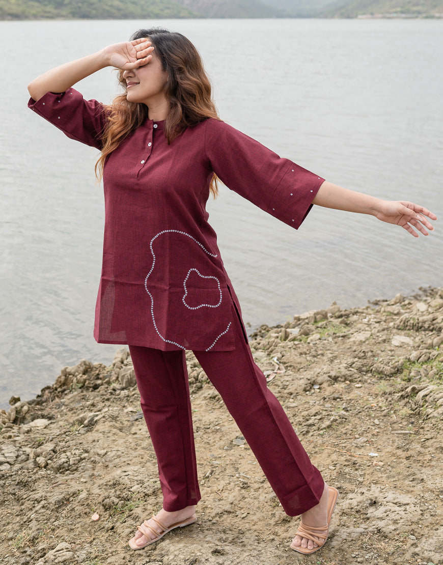 Burgundy Berry Co-ord