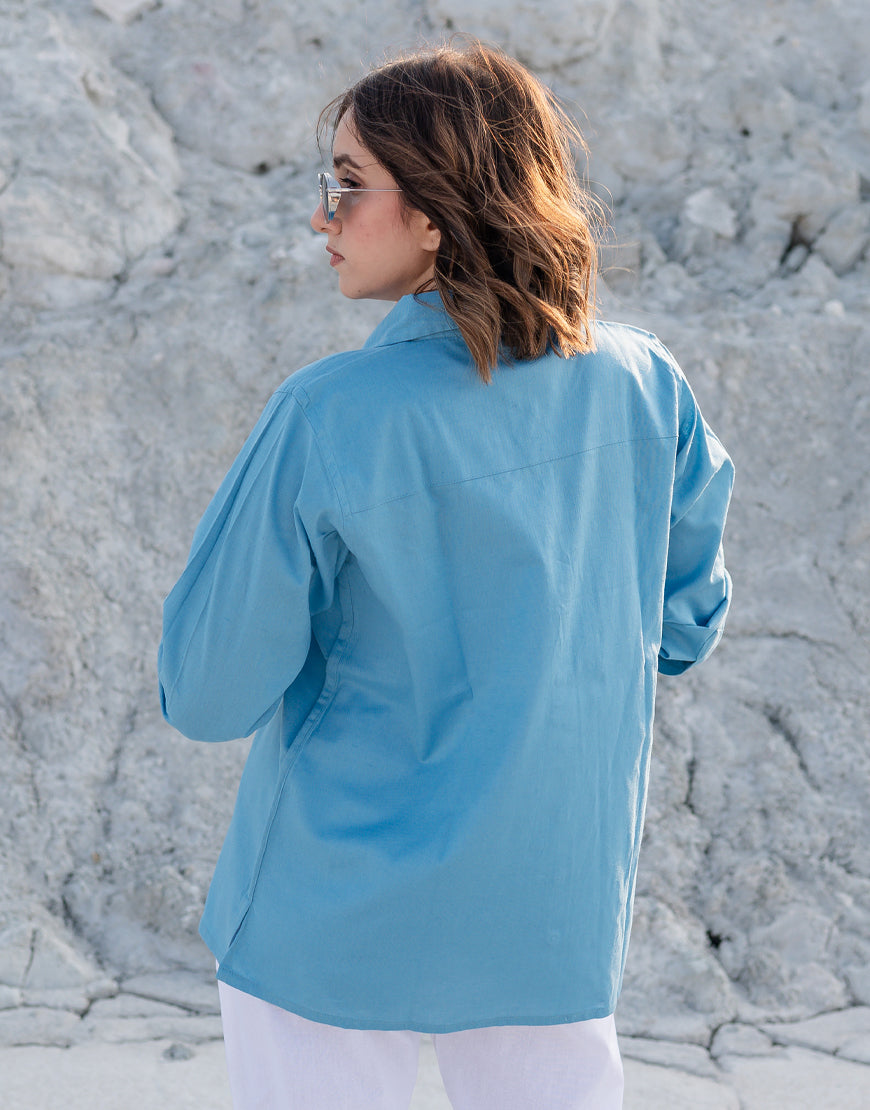 Calm Blue Shirt