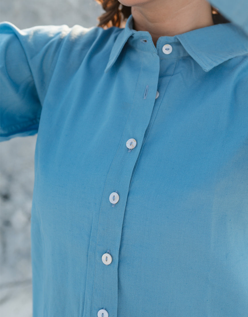 Calm Blue Shirt