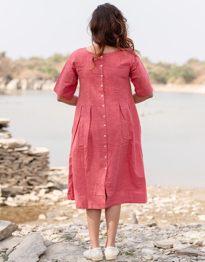 Carmine Pink Dress