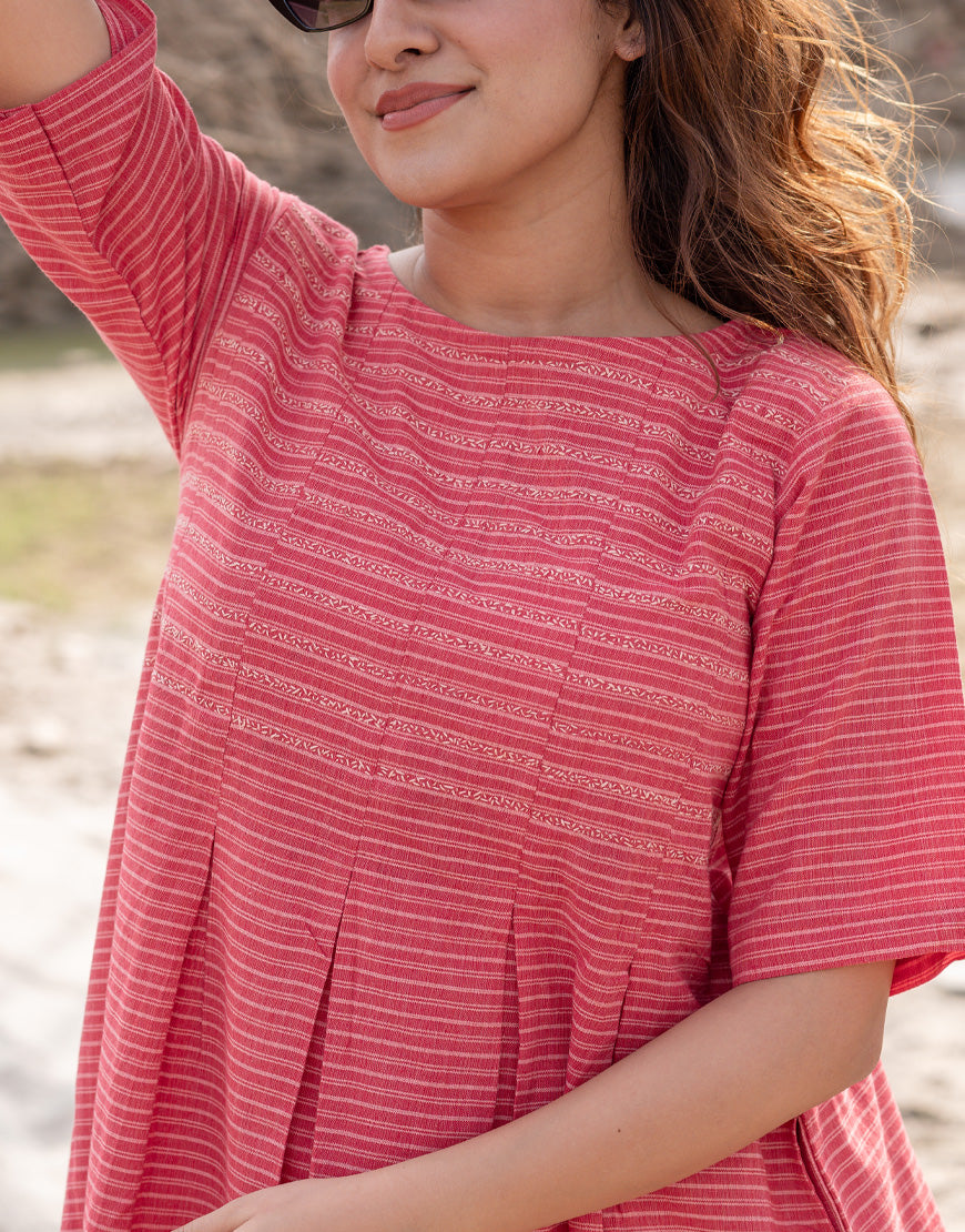 Carmine Pink Dress