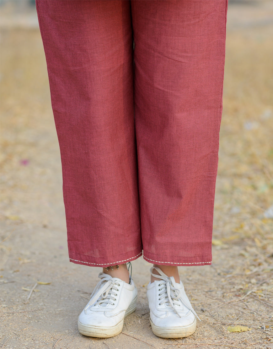 Crimson Red Co-ord Set