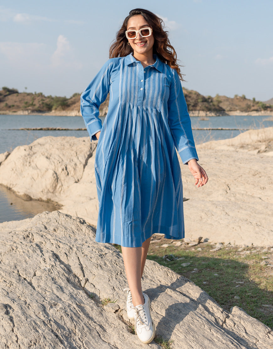 Dolphin Blue Dress