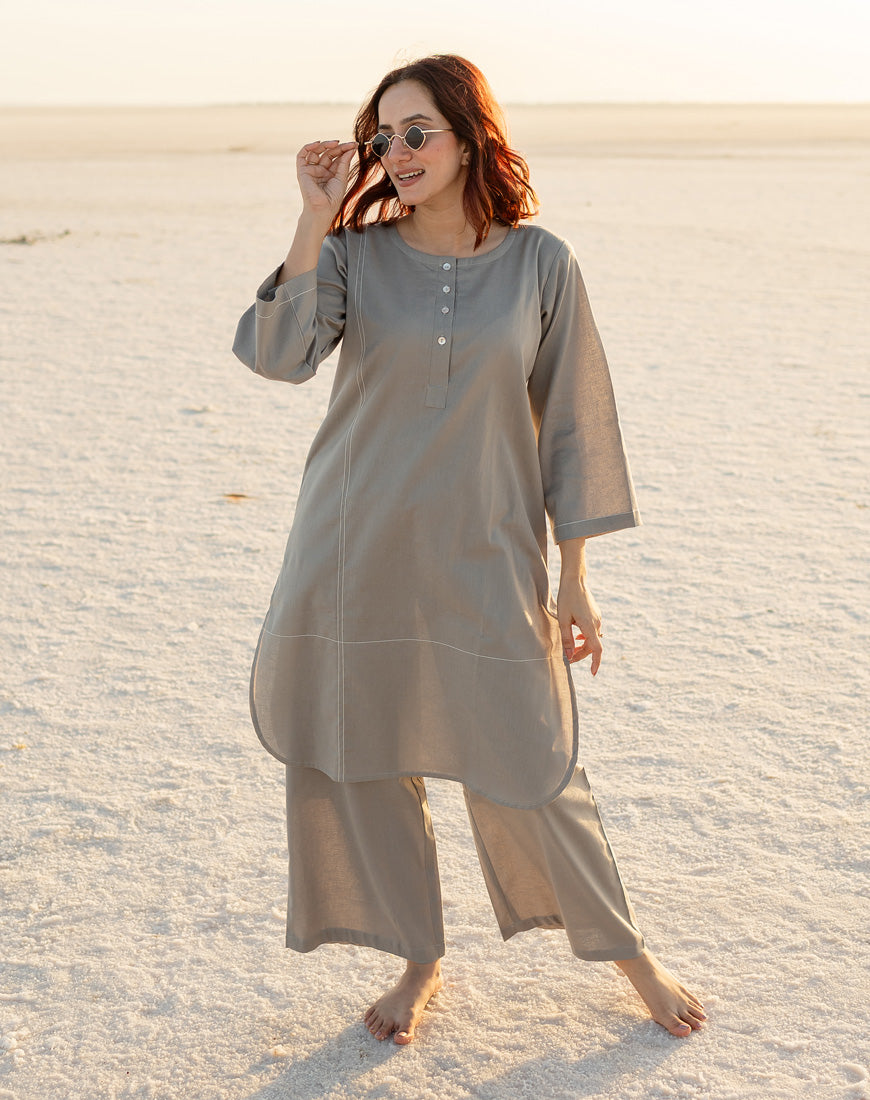 Fade Grey Co-ord Set