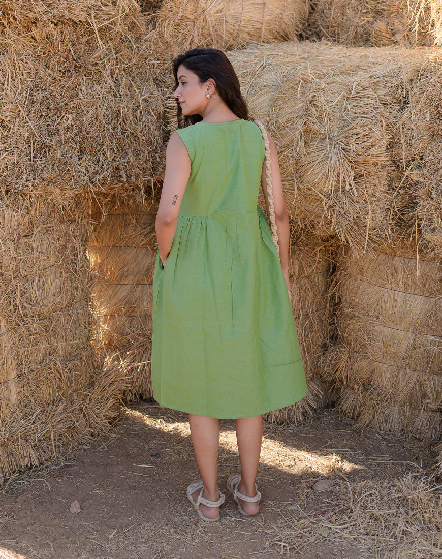 Garden Green Dress
