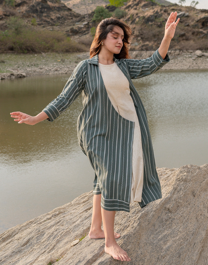 Green Bay Jacket With Dress