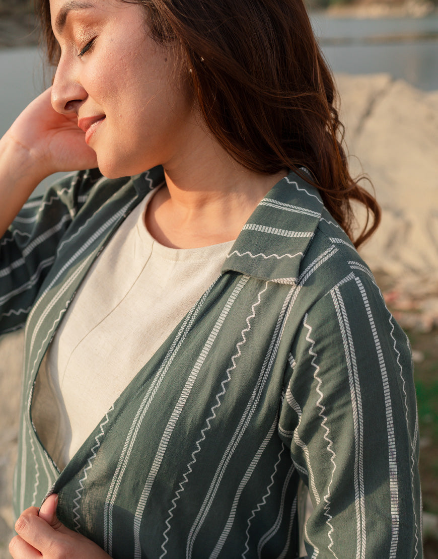 Green Bay Jacket With Dress