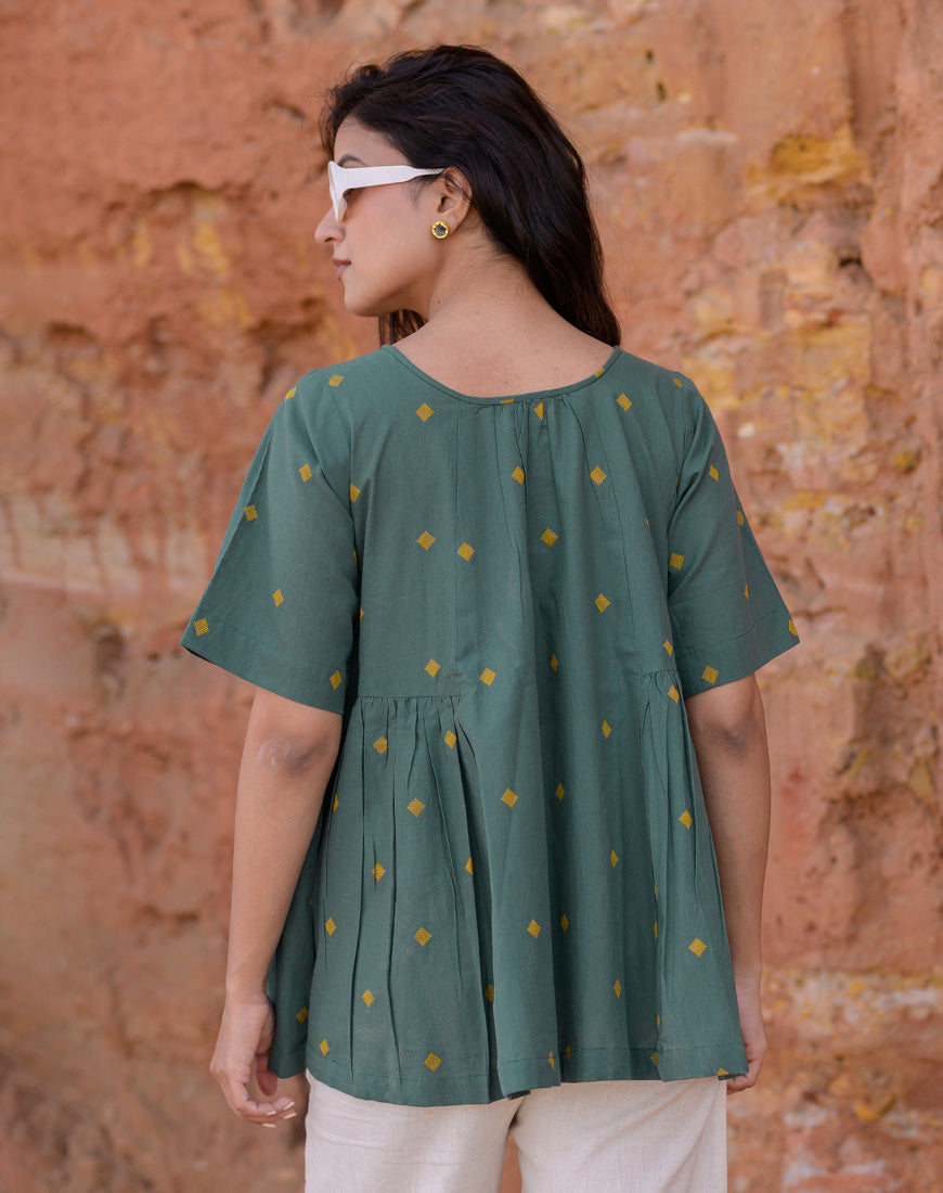 Green Glance Top