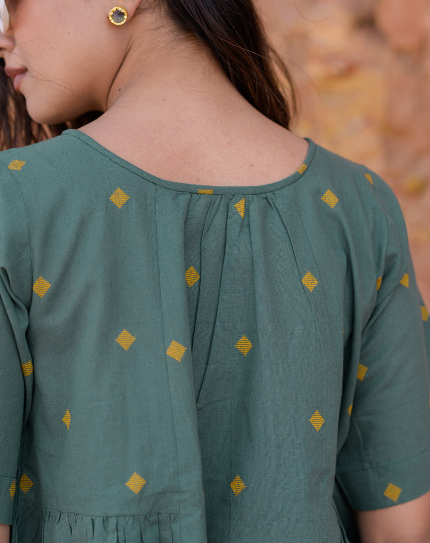 Green Glance Top
