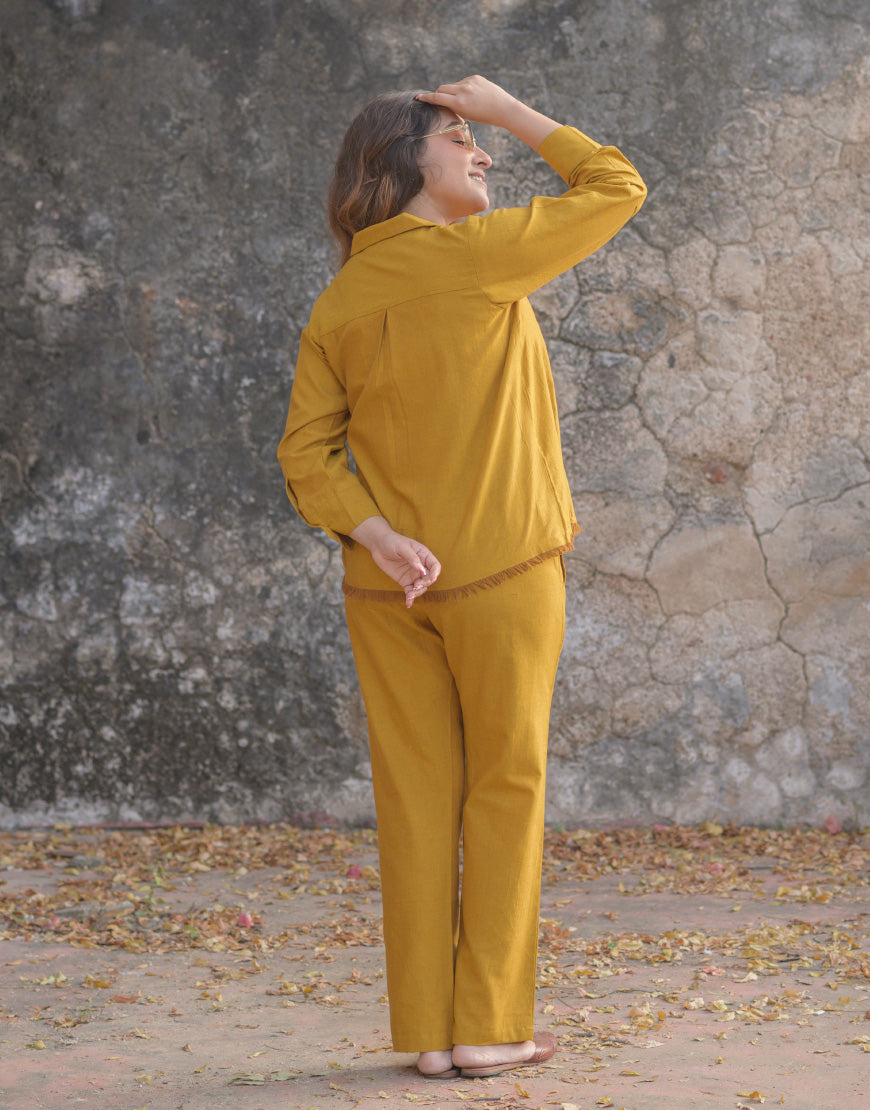 Honey Yellow Co-ord Set