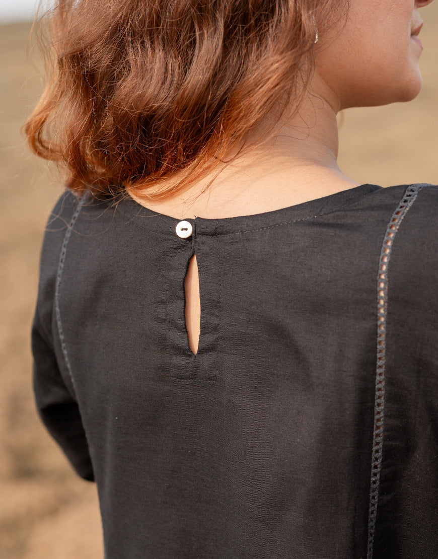 Indian Ink Black Breeze Dress