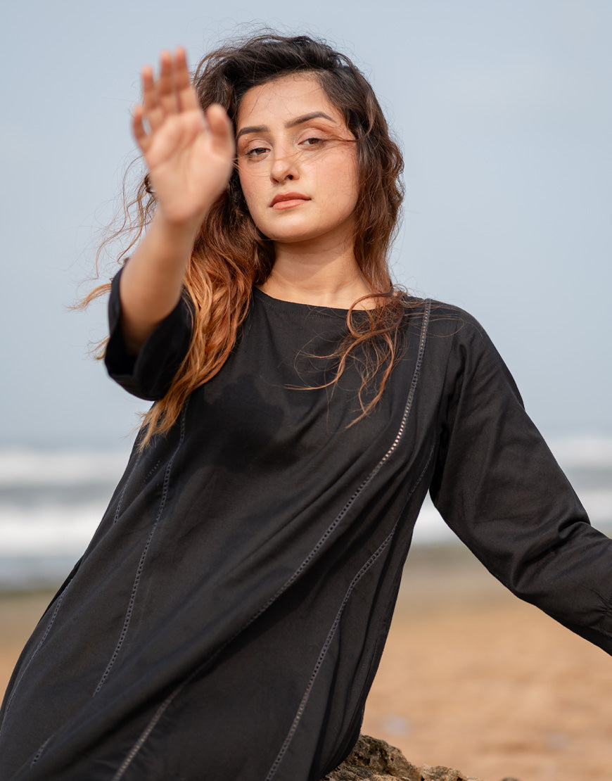 Indian Ink Black Breeze Dress