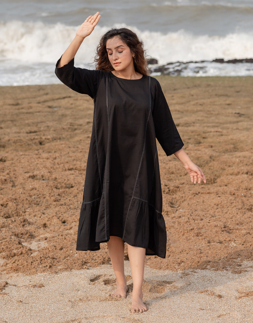 Indian Ink Black Breeze Dress