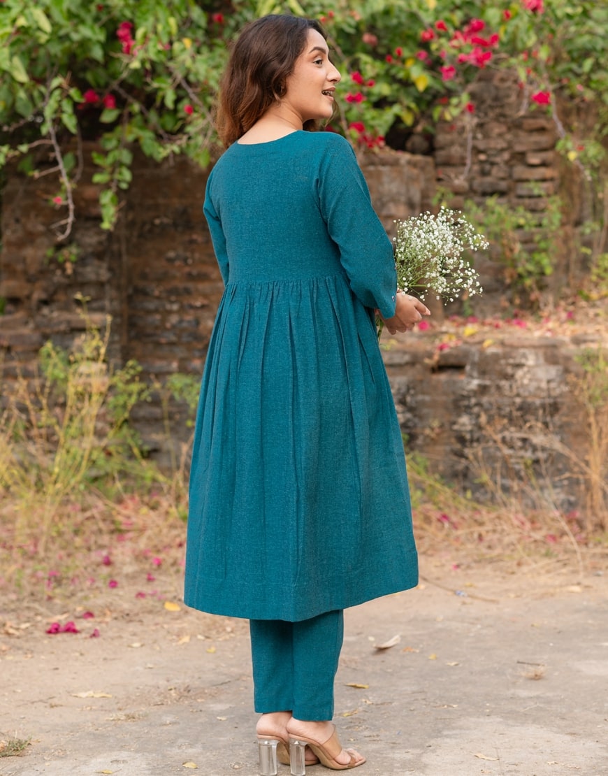 Jade Blue Co-ord Set