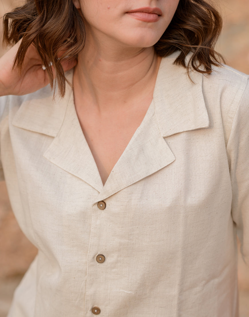 Khadi Essence Boxy Shirt