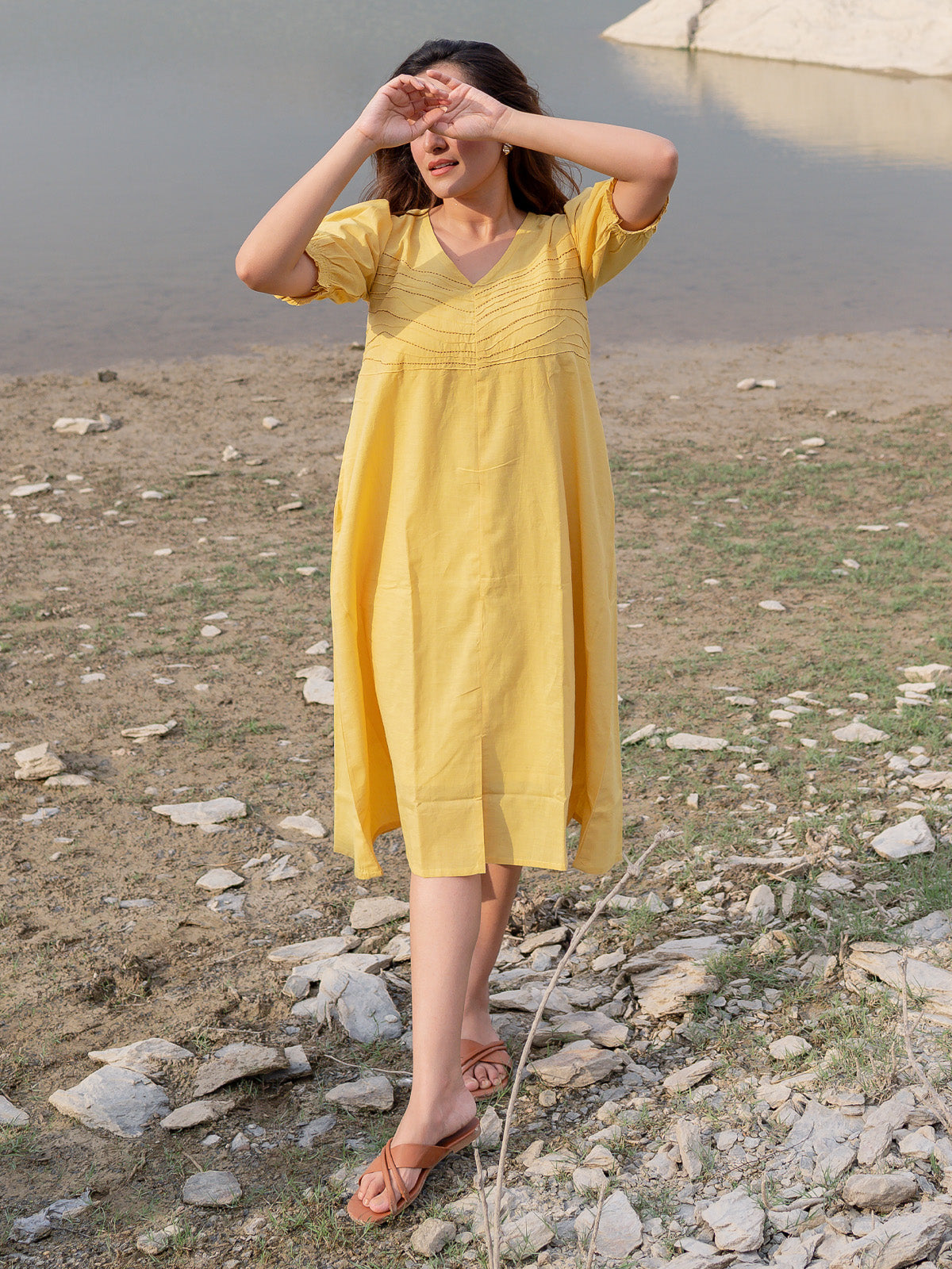 Lemonade Yellow Dress