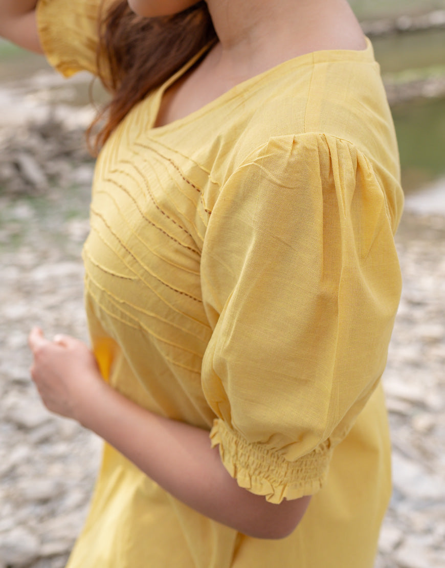 Lemonade Yellow Dress