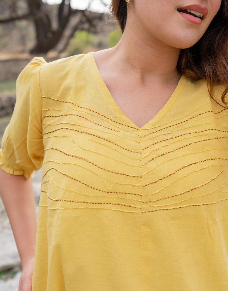 Lemonade Yellow Dress