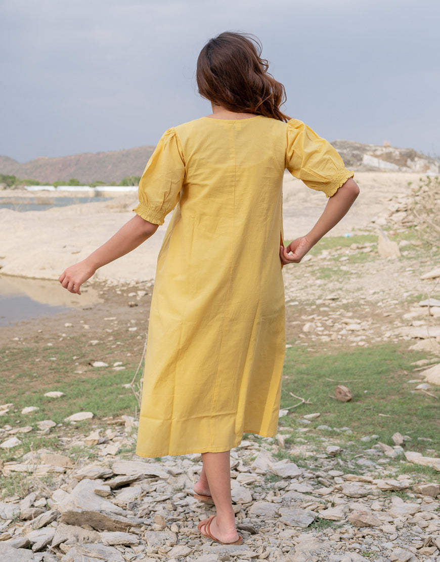 Lemonade Yellow Dress