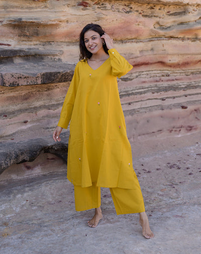 Mango Yellow Co-ord