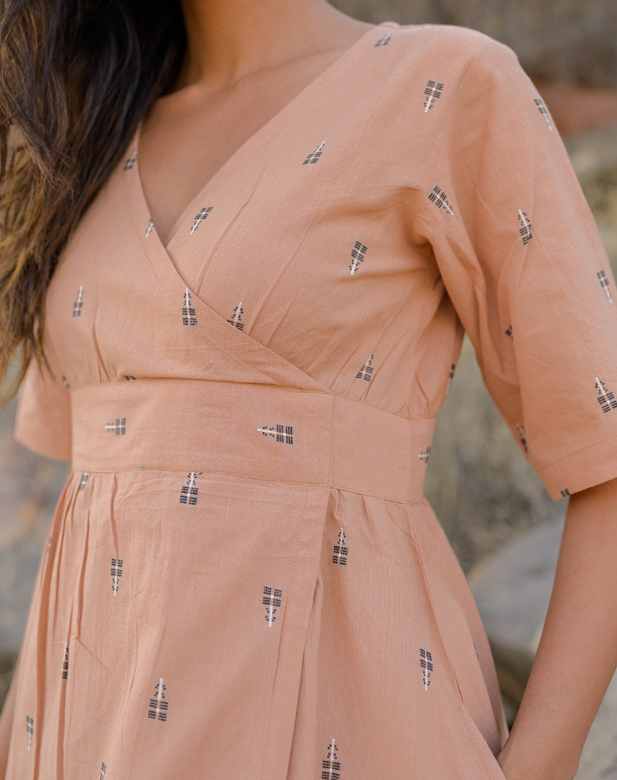 Melon Peach Dress