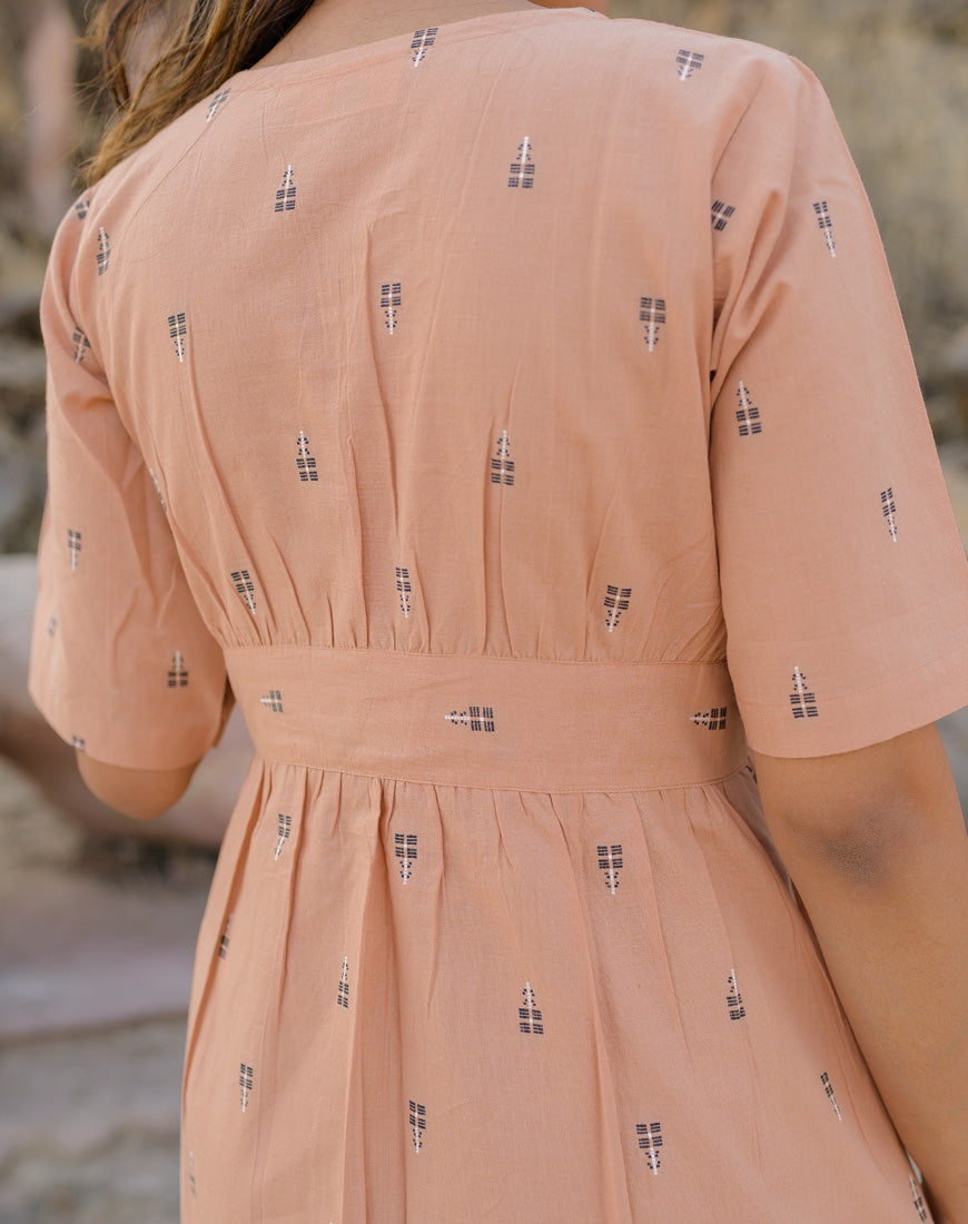 Melon Peach Dress