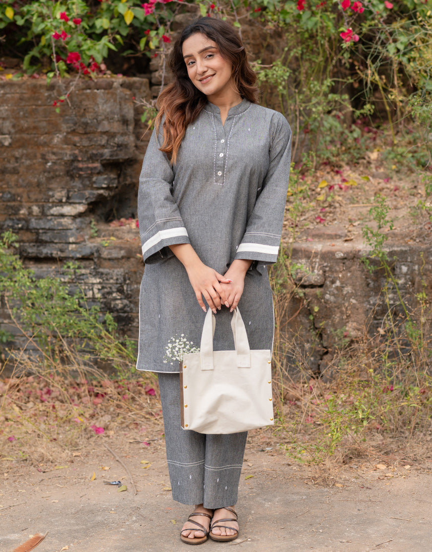 Mink Grey Co-ord Set