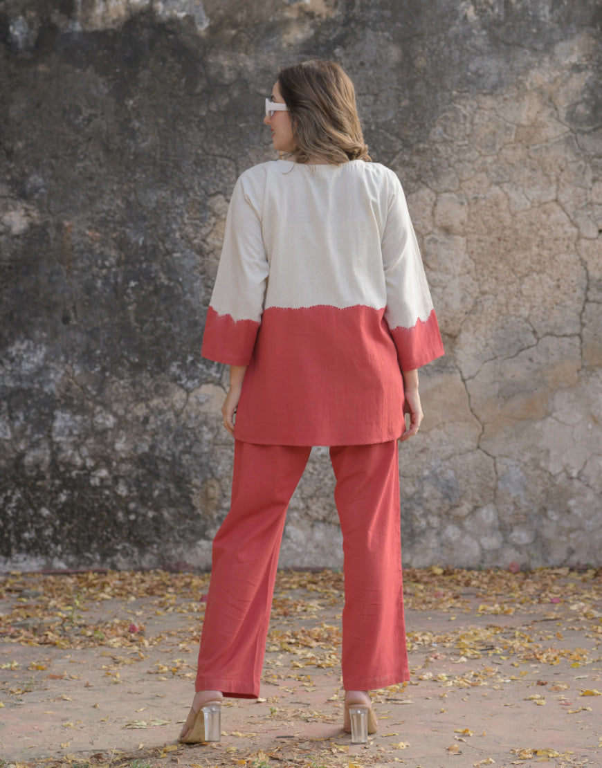 Muted Red Co-ord Set