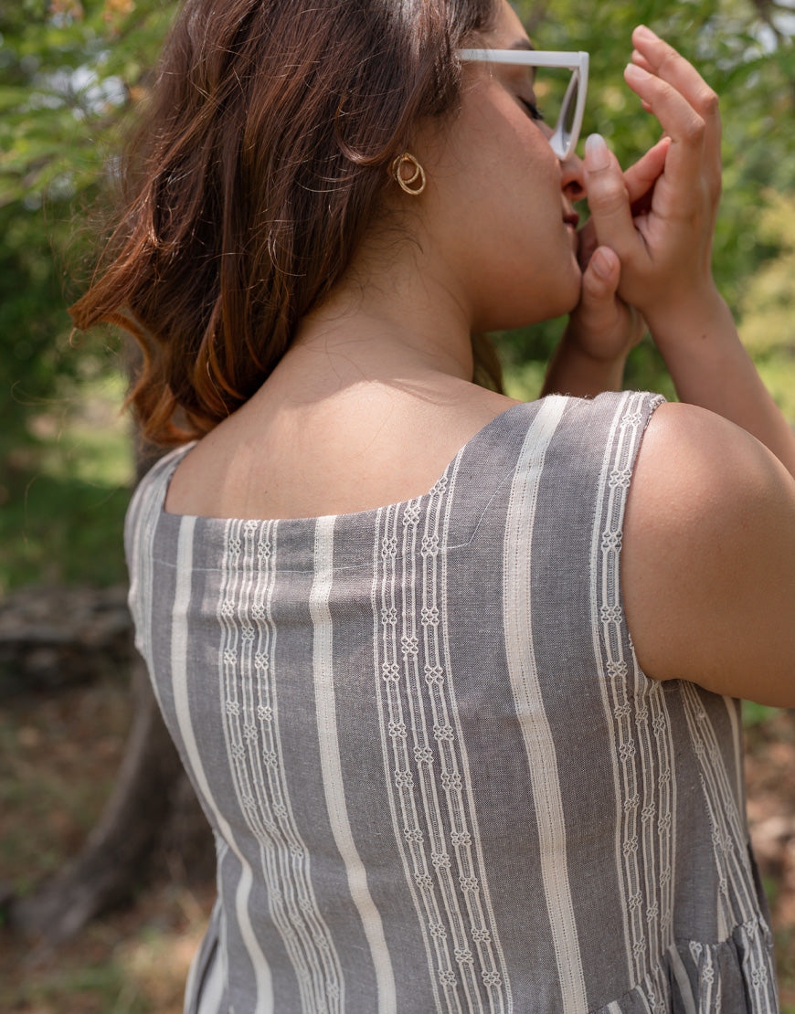 Mysterious Grey Dress
