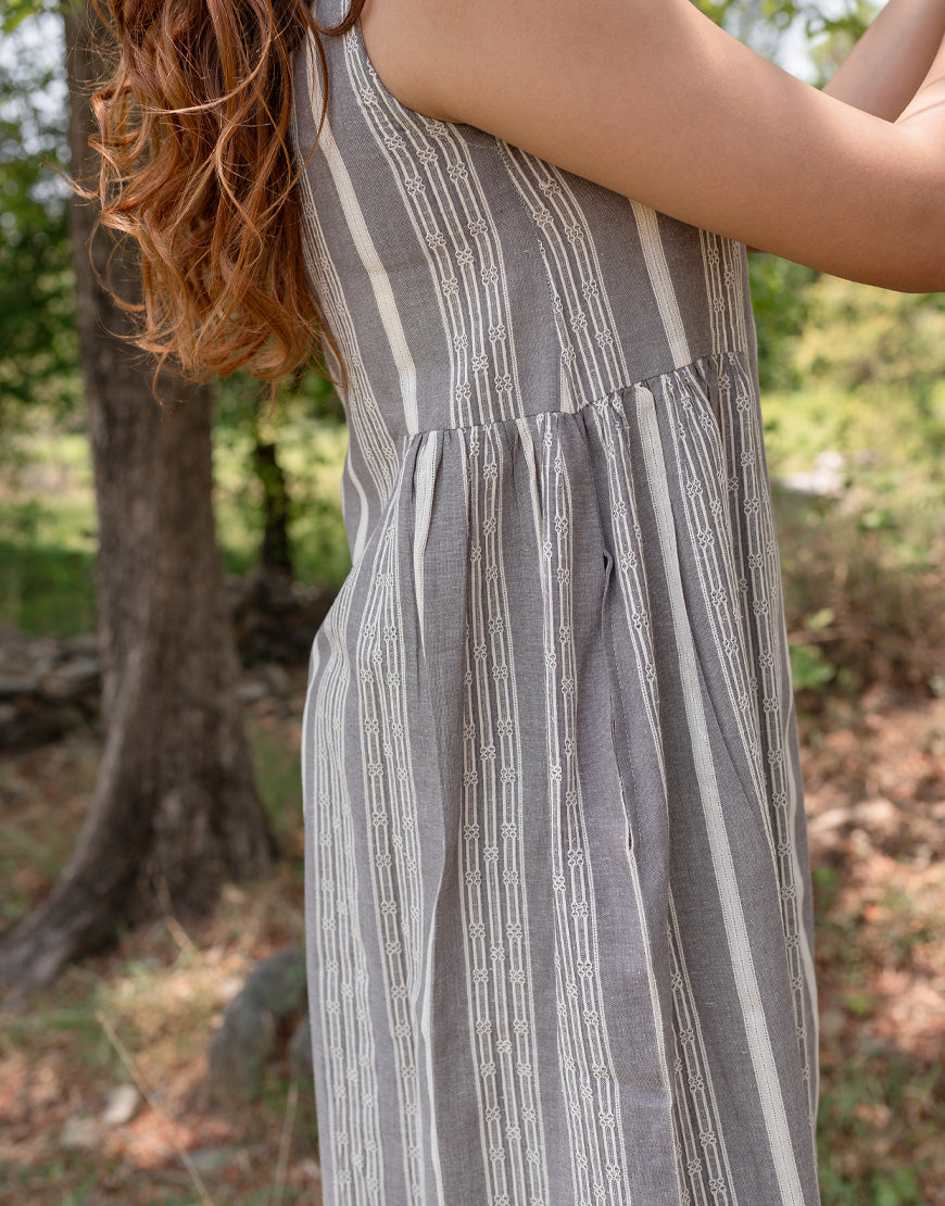 Mysterious Grey Dress