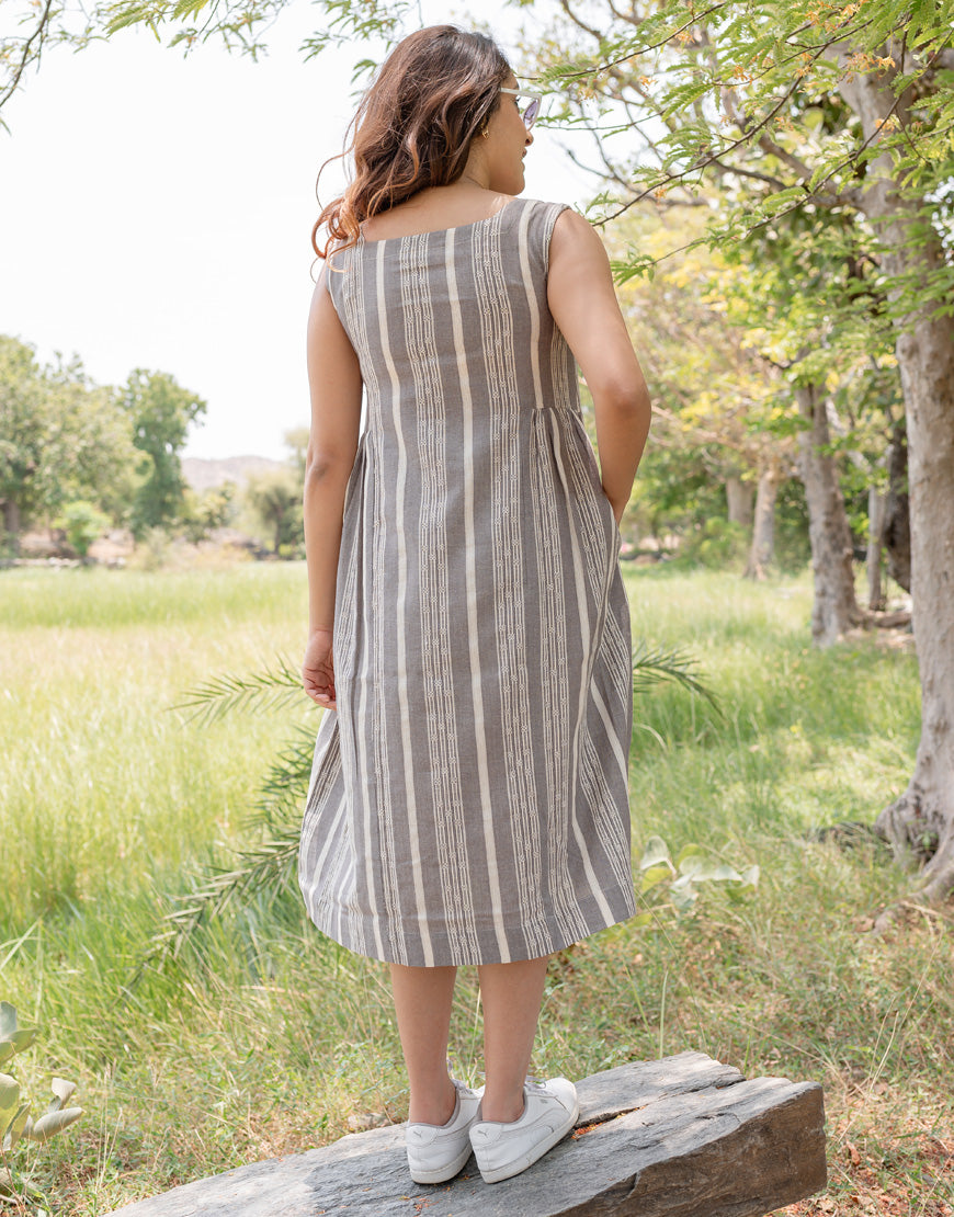 Mysterious Grey Dress