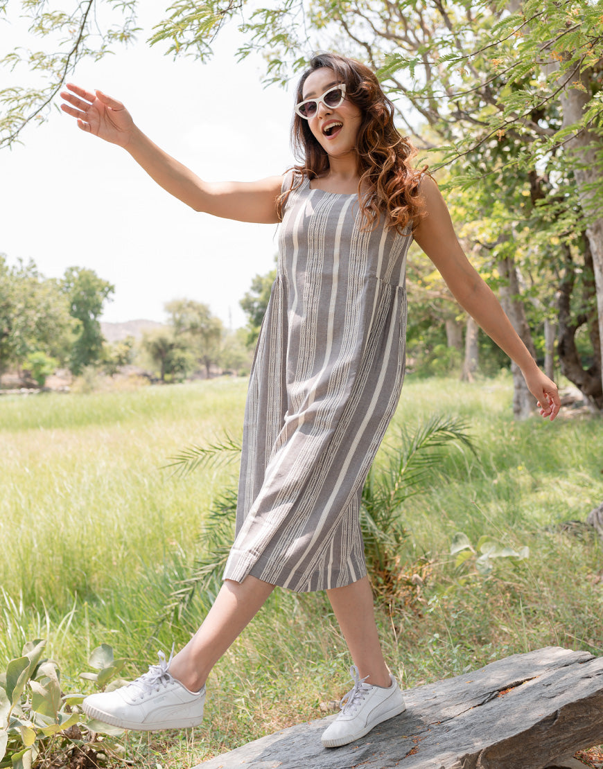 Mysterious Grey Dress