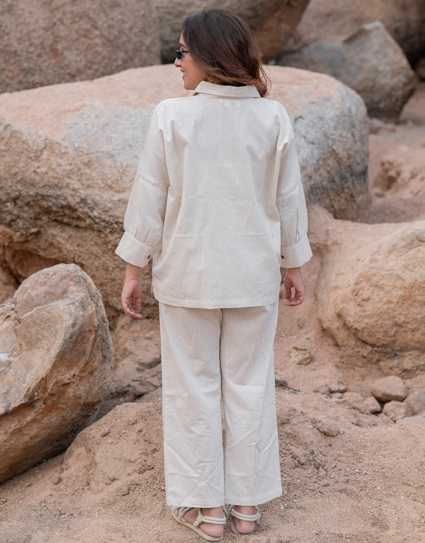 Oatmeal Cream Shirt