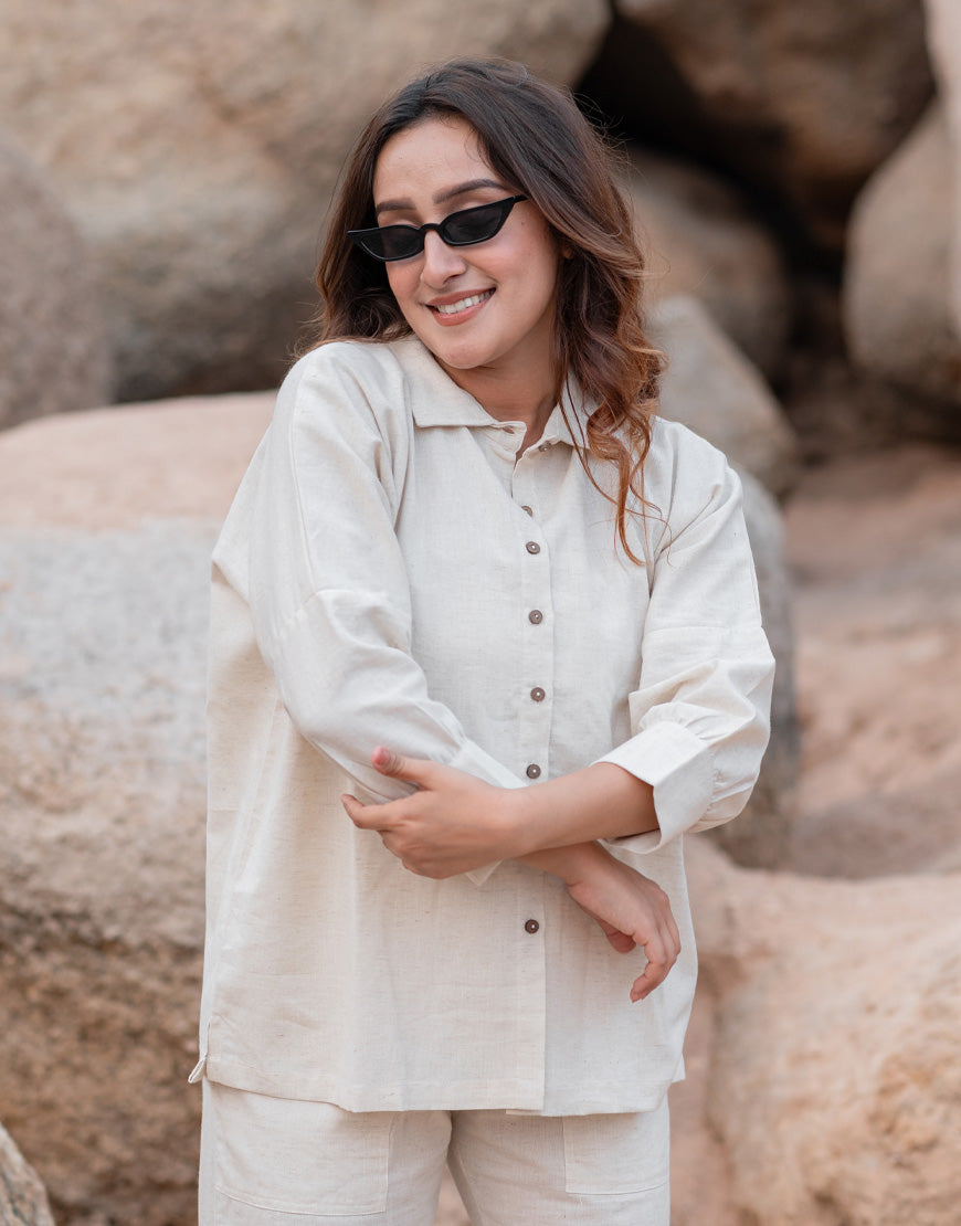 Oatmeal Cream Shirt