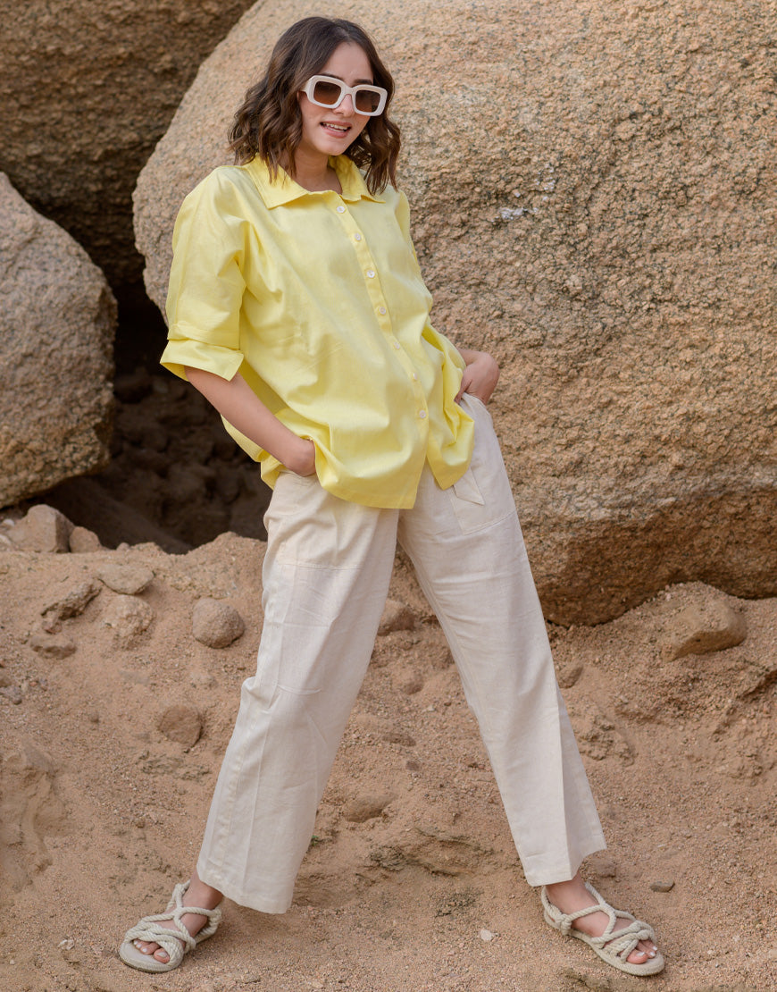 Pop-Corn Yellow Shirt