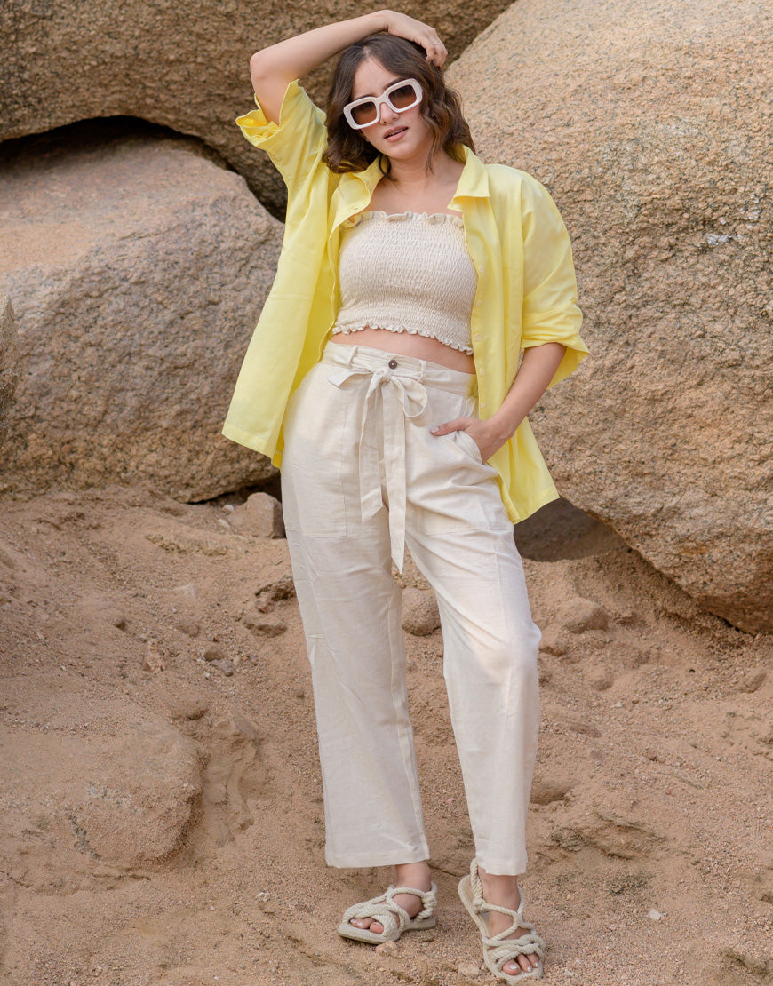 Pop-Corn Yellow Shirt