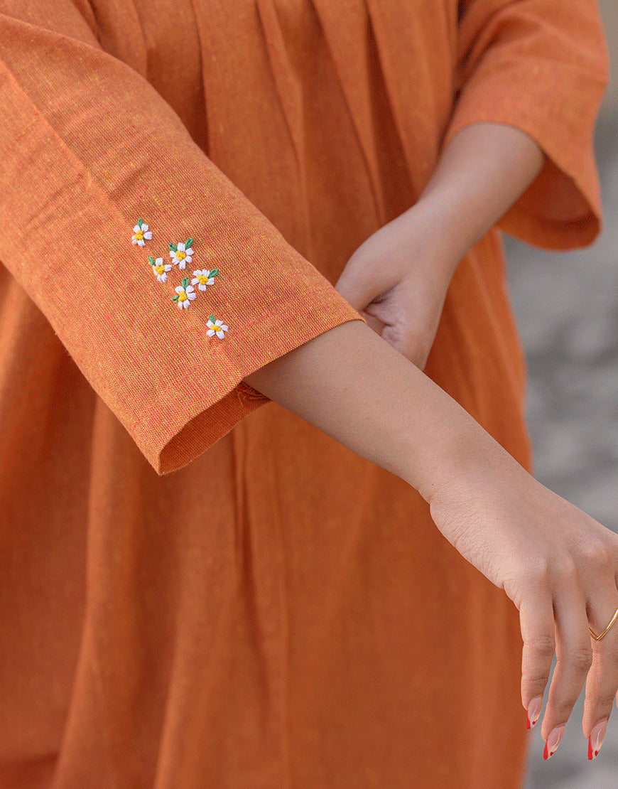 Pumpkin Orange Co-ord Set
