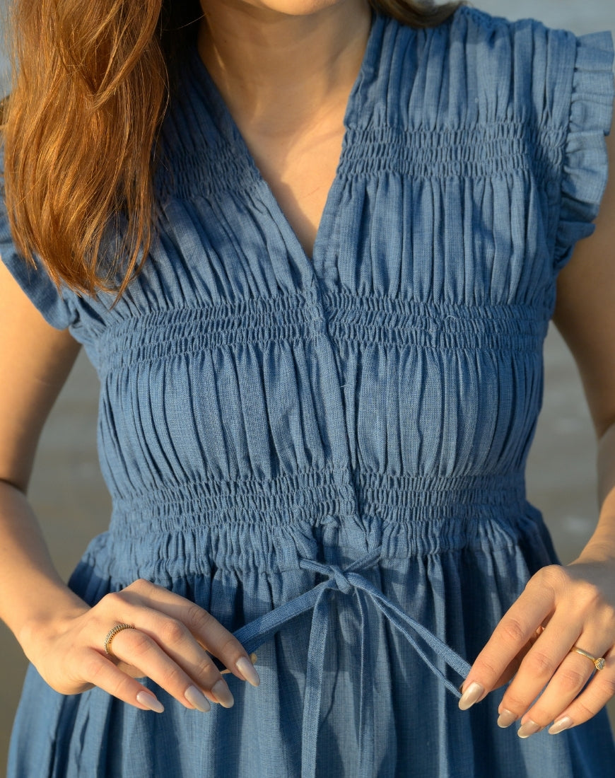 Smoky Blue Dress Smoky Blue Dress