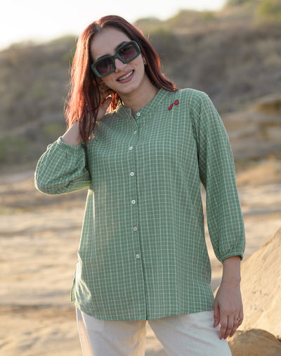Soft Green Shirt